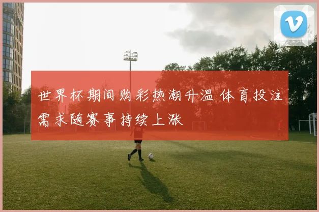 世界杯期间购彩热潮升温 体育投注需求随赛事持续上涨