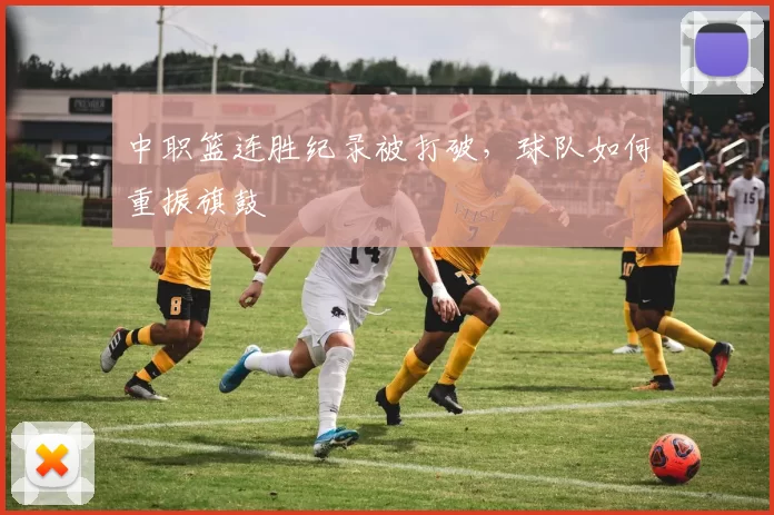 中职篮连胜纪录被打破,球队如何重振旗鼓